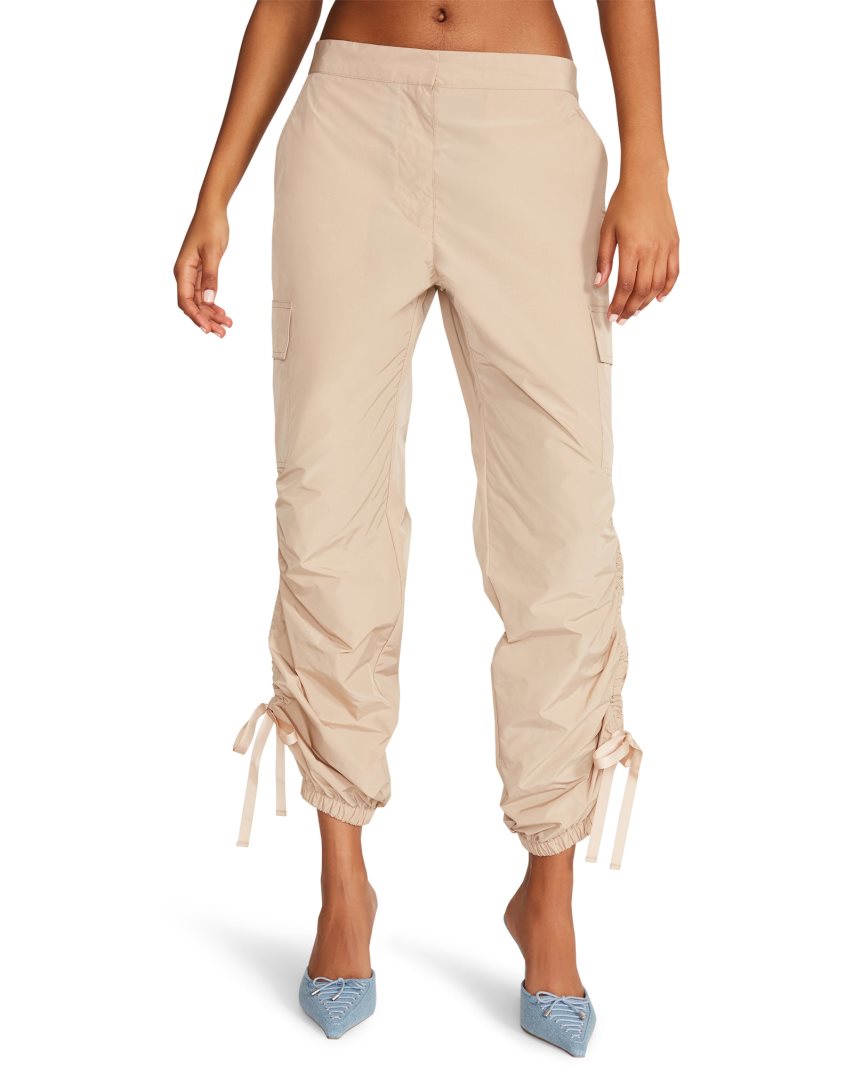 Pantalones Steve Madden Hally Mujer Kaki | ES WRE341